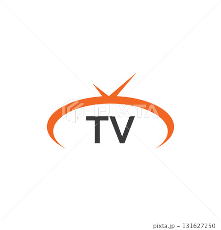 tv or television logo vector icon vector tv or television logo vector icon vector 131627250