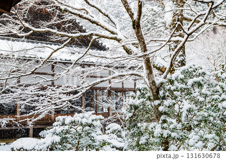 京都大原 雪景色の三千院　聚碧園 131630678