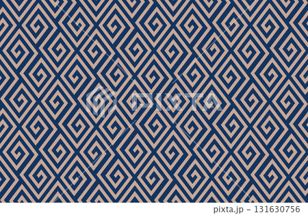 geometric rhombus shape ikat pattern seamless...のイラスト素材 [131630756] - PIXTA