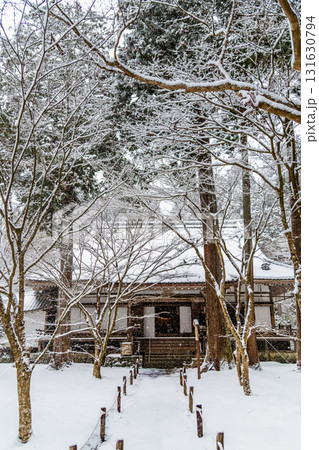 京都大原 雪景色の三千院　聚碧園 131630794