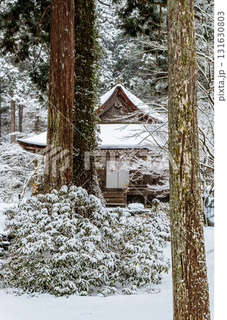 京都大原 雪景色の三千院 聚碧園 京都大原 雪景色の三千院 聚碧園 131630803