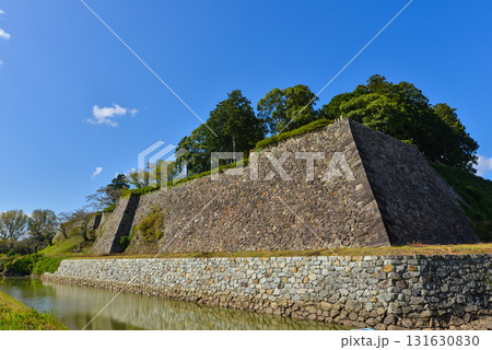 篠山市　篠山城跡の石垣 131630830