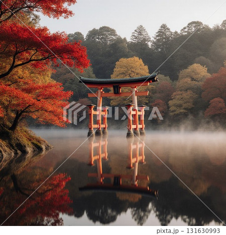 赤い鳥居 131630993