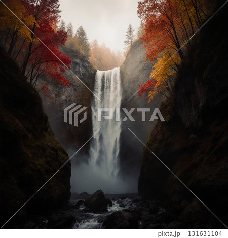 滝のある風景 滝のある風景 131631104