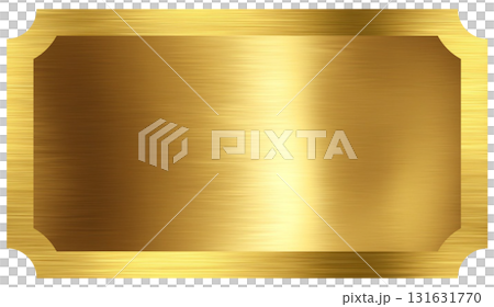 Gold frame 131631770