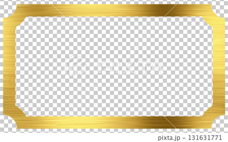 Gold frame 131631771