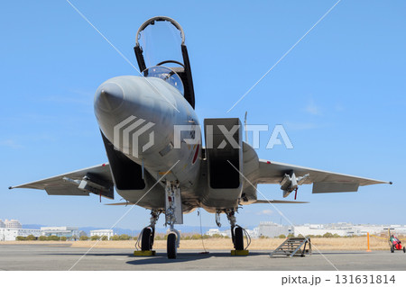 駐機場の航空自衛隊F-15Jイーグル 駐機場の航空自衛隊F-15Jイーグル 131631814