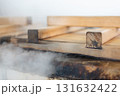 釜から湯気が出る様子 131632422