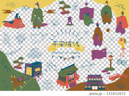 平安時代の宮廷貴族 131632672