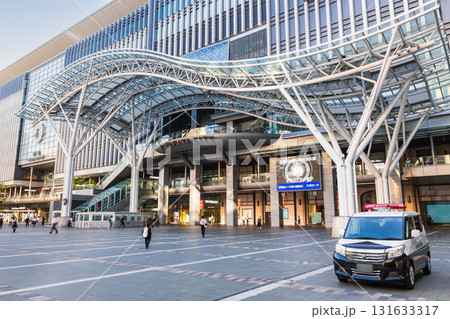 福岡　博多駅博多口　朝景 131633317