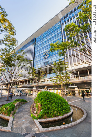 福岡 博多駅博多口 朝景 福岡 博多駅博多口 朝景 131633318
