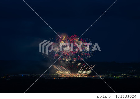 袋井市のふくろい遠州の花火の風景(静岡県) 131633624
