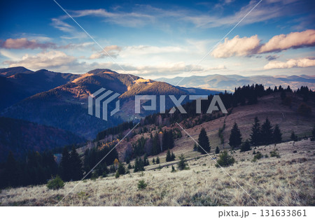 magical mountains landscape 131633861