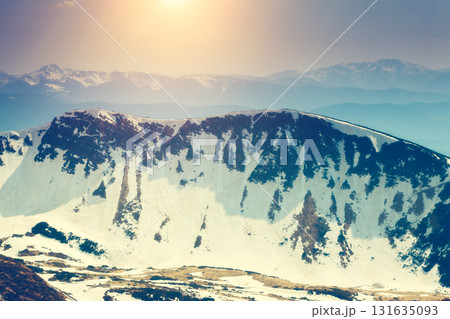 Beautiful mountains landscape 131635093