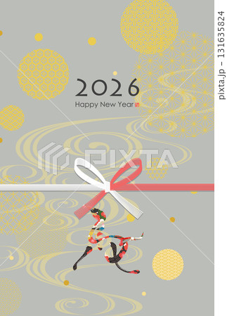 2026年午年年賀状 131635824