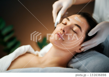 Skin care and massage 131636898
