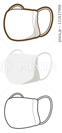 ガーゼマスク 131637066