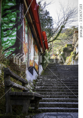 熊野那智大社_467段の参道の石段 131637183