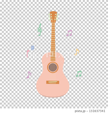 可愛いピンクギター1ベク 可愛いピンクギター1ベク 131637341