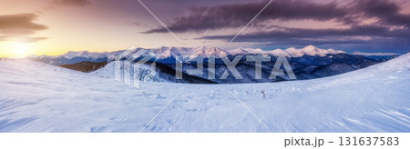 Majestic winter landscape Majestic winter landscape 131637583