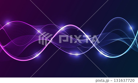 Abstract Vertical Neon Light Flow Background Template Copy Space Design. 131637720