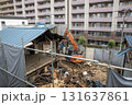 工場解体の工事現場 131637861