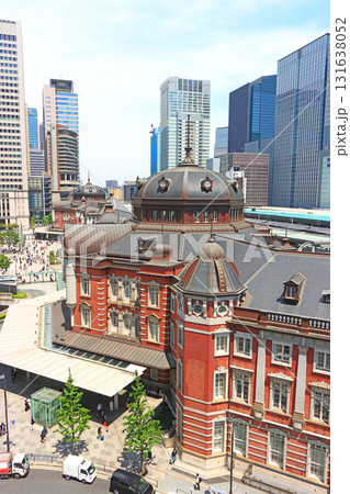 東京都千代田区、東京駅の風景 東京都千代田区、東京駅の風景 131638052