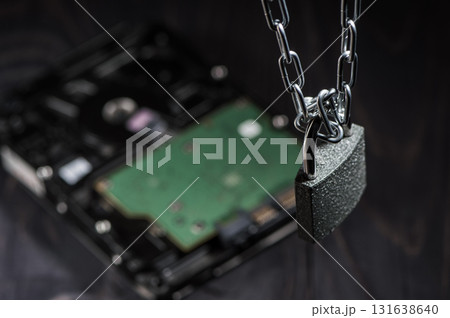 Hard disk and pad 131638640