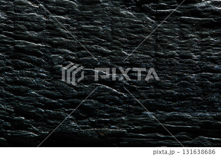 The texture of the wood shows natural lines, cracks and joints of the fibers 131638686