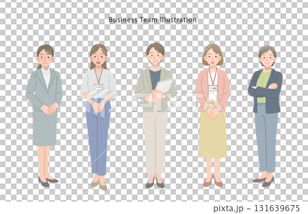 Female business team 131639675