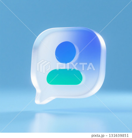 A frosted glass user icon with a modern translucent design. Perfect for apps, UI, digital products, and creative projects. A frosted glass user icon with a modern translucent design. Perfect for apps, UI, digital products, and creative projects. 131639851