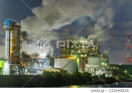 《神奈川県》工場夜景・川崎扇町 131640828