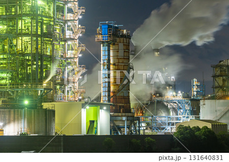 《神奈川県》工場夜景・川崎扇町 131640831