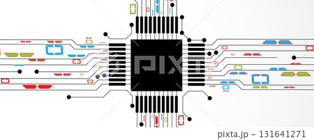 Abstract circuit technology advanced digital ecosystem of interconnected smart nodes Abstract circuit technology advanced digital ecosystem of interconnected smart nodes 131641271