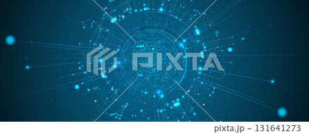 Abstract circuit technology advanced digital ecosystem of interconnected smart nodes Abstract circuit technology advanced digital ecosystem of interconnected smart nodes 131641273