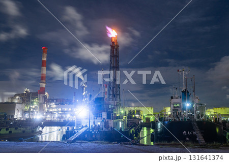 《神奈川県》工場夜景・川崎夜光 《神奈川県》工場夜景・川崎夜光 131641374