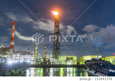 《神奈川県》工場夜景・川崎夜光 131641376