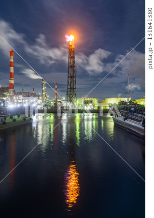 《神奈川県》工場夜景・川崎夜光 131641380