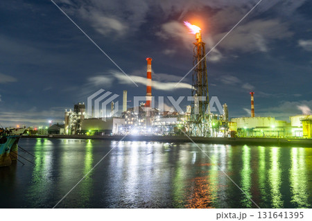 《神奈川県》工場夜景・川崎夜光 131641395