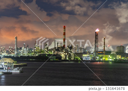 《神奈川県》工場夜景・川崎千鳥運河 《神奈川県》工場夜景・川崎千鳥運河 131641678