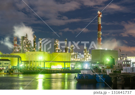 《神奈川県》工場夜景・川崎夜光 131641737