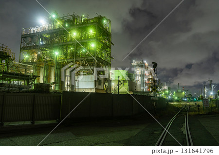 《神奈川県》工場夜景・川崎千鳥町 131641796