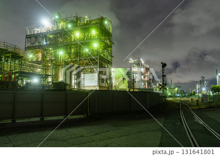 《神奈川県》工場夜景・川崎千鳥町 131641801