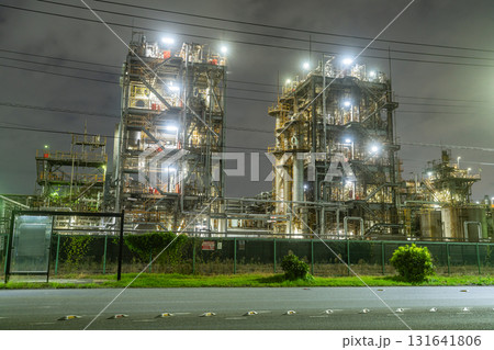 《神奈川県》工場夜景・川崎千鳥町 131641806
