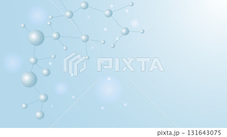 Structure molecule and communication. Dna, atom, neurons. Scientific concept for your design. Connected lines with dots. Medical, technology, chemistry, science background. illustration Structure molecule and communication. Dna, atom, neurons. Scientific concept for your design. Connected lines with dots. Medical, technology, chemistry, science background. illustration 131643075