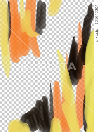 Yellow, orange and black background illustration 131643304