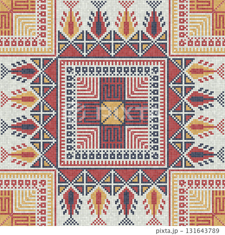 Palestinian mosaic pattern 27 Palestinian mosaic pattern 27 131643789