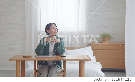 〇〇の合間 休息休憩イメージ 131644120