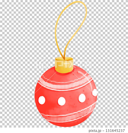 Hand-painted watercolor Christmas decorations Hand-painted watercolor Christmas decorations 131645237