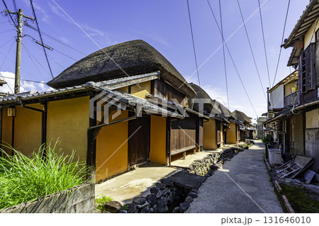 佐賀鹿島　肥前浜宿の町並み　浜庄津町浜金屋町　佐賀県鹿島市 131646010